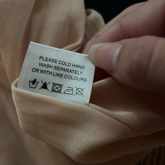 Pink Lily Sequin Dress, Size Medium, Color Rose Gold - Picture 5 of 5